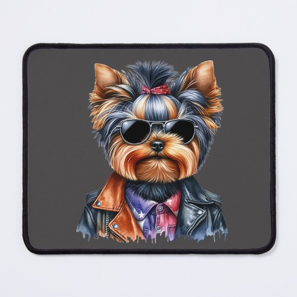 Item preview, Yorkshire Terrier Rock Star designed and sold by 93-Store.