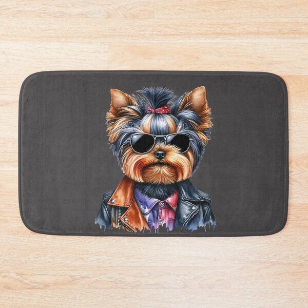 Item preview, Yorkshire Terrier Rock Star designed and sold by 93-Store.
