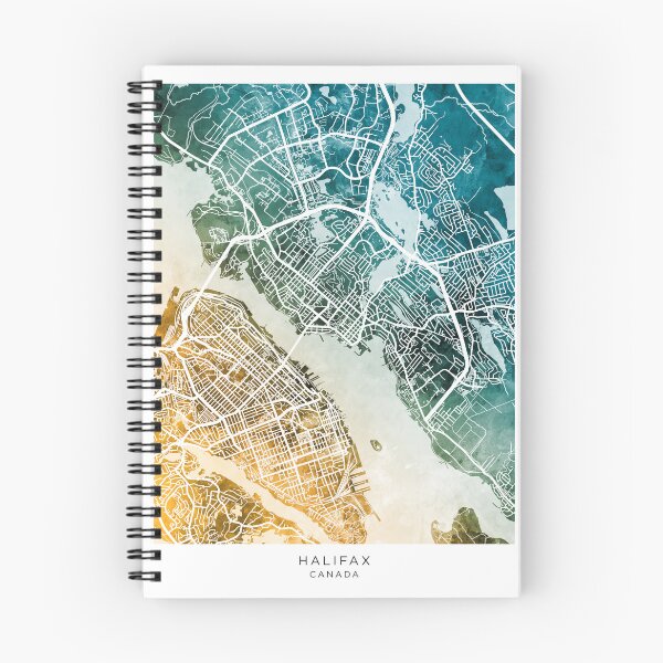 Item preview, Halifax Street Map designed and sold by ArtPrints.