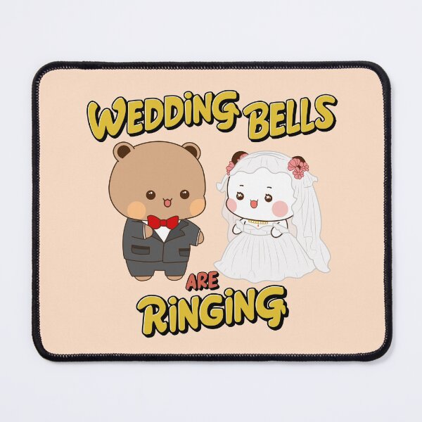 Item preview, Bubu & Dudu's Wedding Bliss | Adorable Kawaii Bride and Groom | Cute Sumikko Gurashi Characters | Perfect Wedding Decor designed and sold by FEBRICAST.