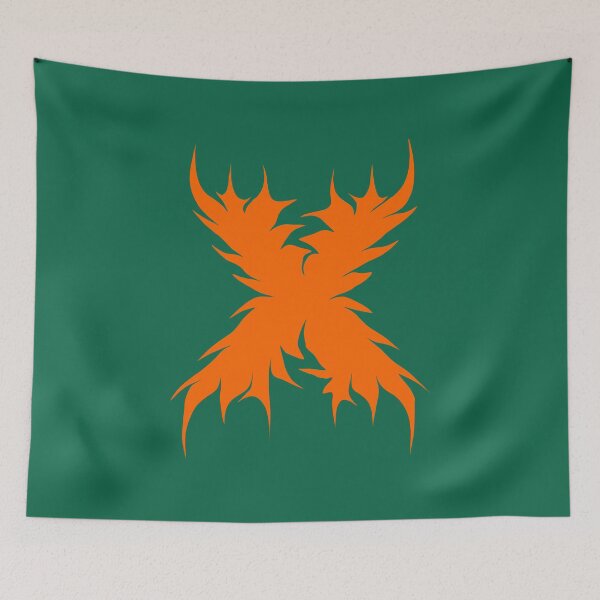 Item preview, Warrior Letter X Orange designed and sold by Jeallan Designs.
