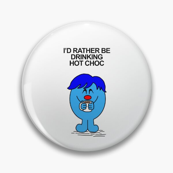 Item preview, Mr Men Id rather be drinking hot choc hot chocolate designed and sold by Scat the cat.