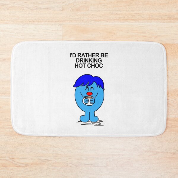Item preview, Mr Men Id rather be drinking hot choc hot chocolate designed and sold by Scat the cat.