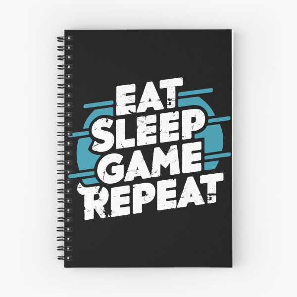 Item preview, Eat Sleep Game Repeat - Routine for gamers. Gaming designed and sold by beDiceDesigns.