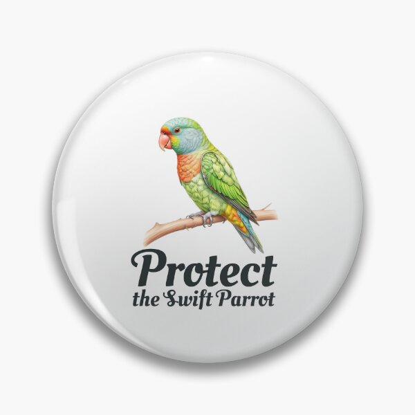 Item preview, Protect the Swift Parrot designed and sold by musthavewords.