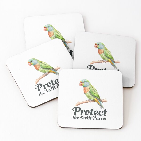 Item preview, Protect the Swift Parrot designed and sold by musthavewords.
