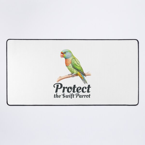 Item preview, Protect the Swift Parrot designed and sold by musthavewords.