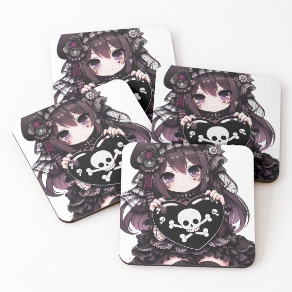 Item preview, Dark Deep Love Goth Girl designed and sold by StickyGuys.