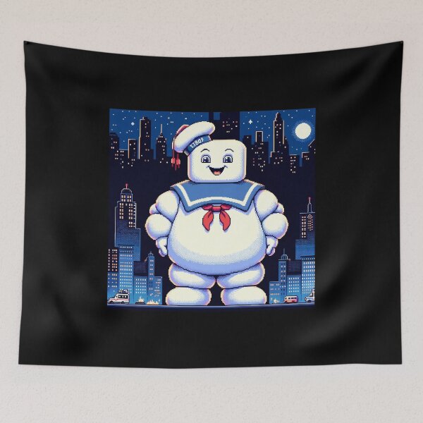 Item preview, Stay Puft Marshmallow Man: Iconic Ghostbusters Villain vol.3 designed and sold by janarspixels.