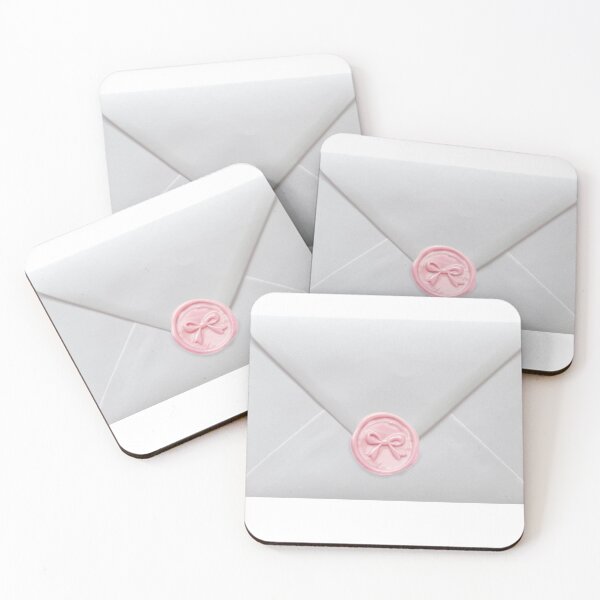 Item preview, pastel pink coquette bow wax seal envelope  designed and sold by truddyy.