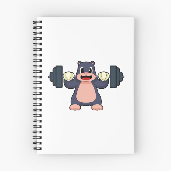Item preview, Mole Bodybuilder Barbell Bodybuilding designed and sold by Snabdesign84.