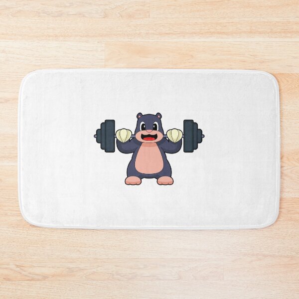 Item preview, Mole Bodybuilder Dumbbell Bodybuilding designed and sold by Snabdesign84.