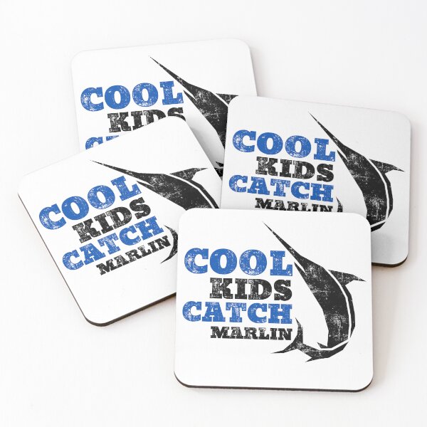 Item preview, Cool Kids Catch Marlin Fishing Black designed and sold by kapsell.