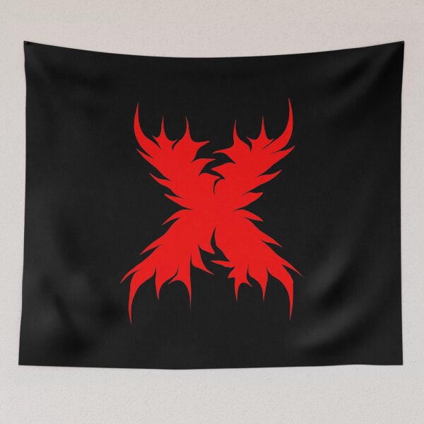 Item preview, Warrior Letter X Red designed and sold by Jeallan Designs.