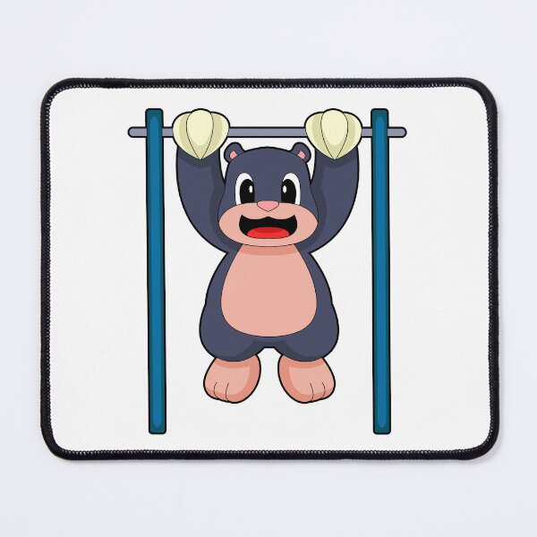 Item preview, Mole Bodybuilder Pull ups Bodybuilding designed and sold by Snabdesign84.