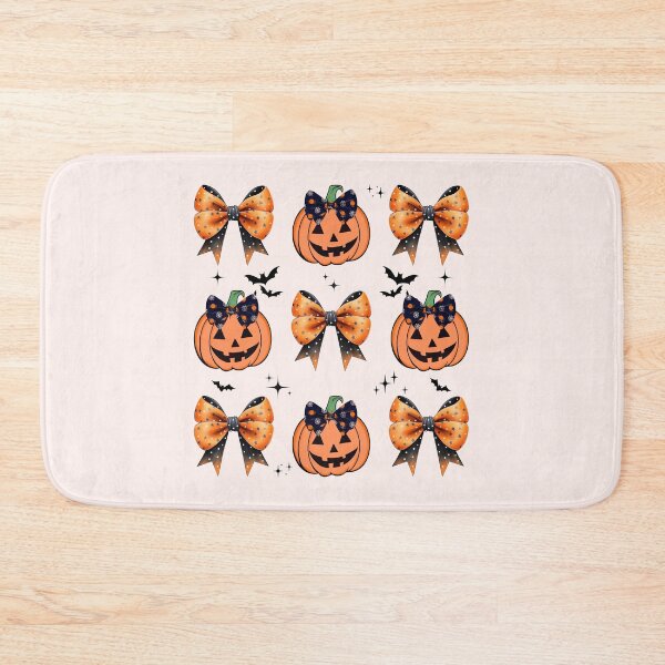 Item preview, Easy Halloween Costume Women Girl Halloween Pumpkin Coquette Bow Fall Spooky Season Jack O Lantern Face designed and sold by LittleZea.