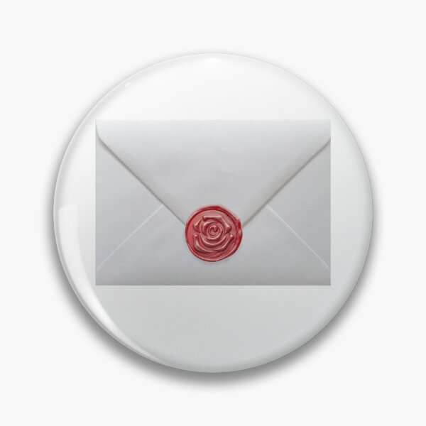Item preview, scarlet red coquette rose wax seal envelope  designed and sold by truddyy.