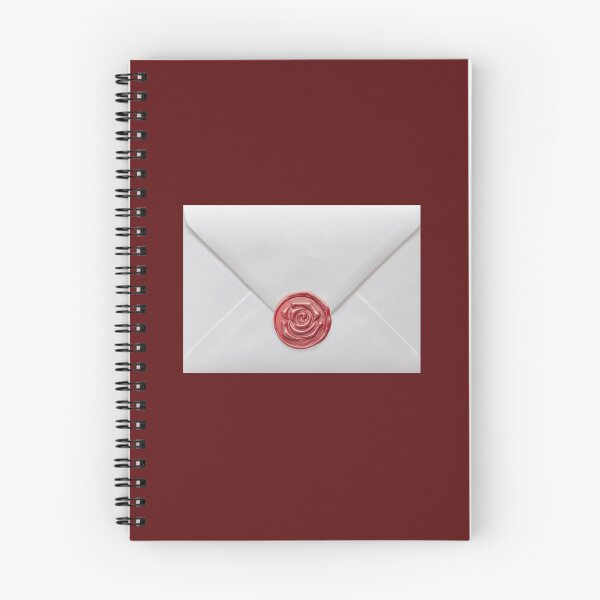 Item preview, scarlet red coquette rose wax seal envelope  designed and sold by truddyy.