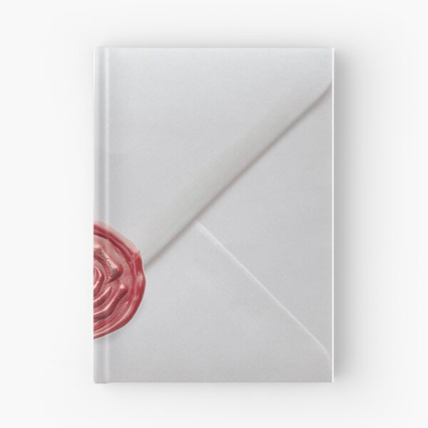 Item preview, scarlet red coquette rose wax seal envelope designed and sold by truddyy.