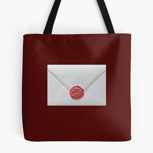 Item preview, scarlet red coquette rose wax seal envelope  designed and sold by truddyy.