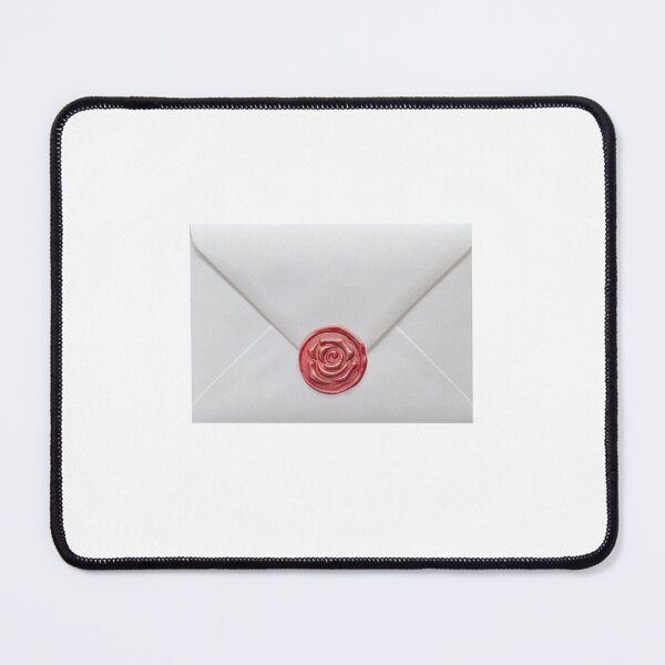 Item preview, scarlet red coquette rose wax seal envelope  designed and sold by truddyy.