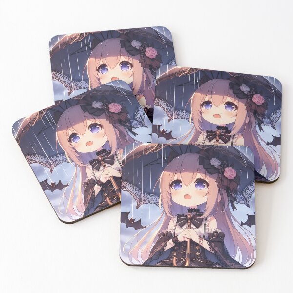Item preview, Blonde Kawaii Goth Anime-Girl  designed and sold by StickyGuys.