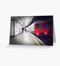 We're going underground! Going underground! Greeting Card