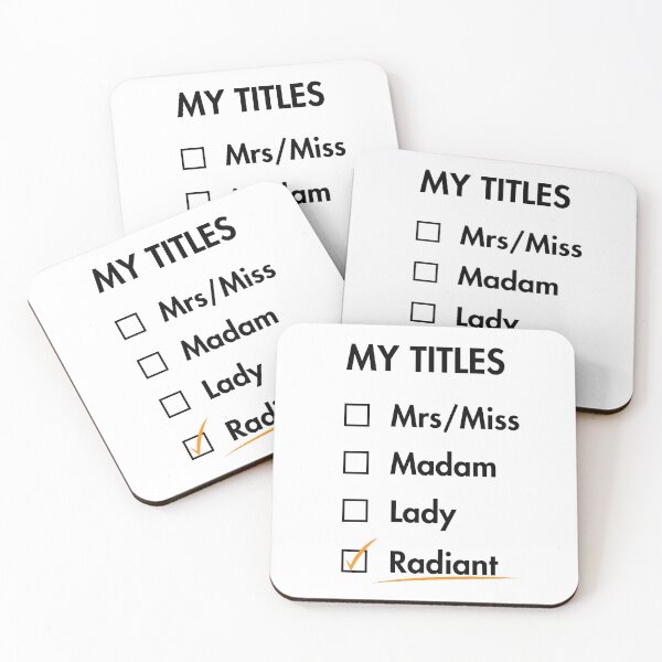 Item preview, My titles (for her) designed and sold by FantasyLands.