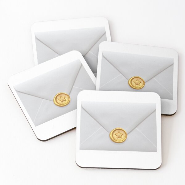 Item preview, golden yellow coquette star wax seal envelope  designed and sold by truddyy.