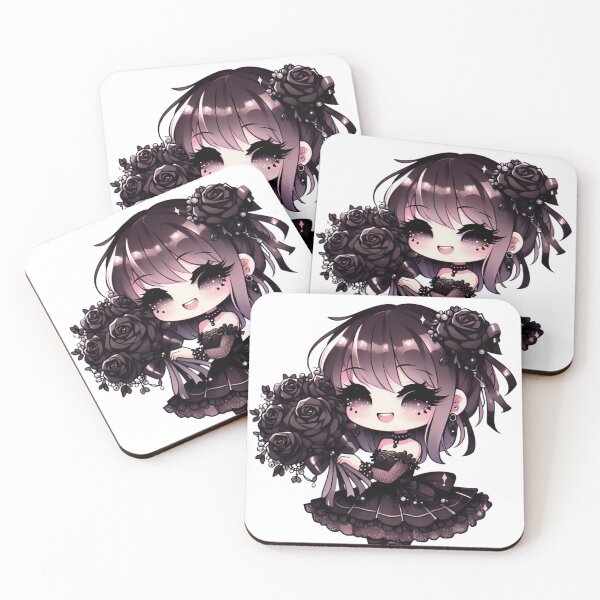 Item preview, Happy Kawaii Goth Girl  designed and sold by StickyGuys.