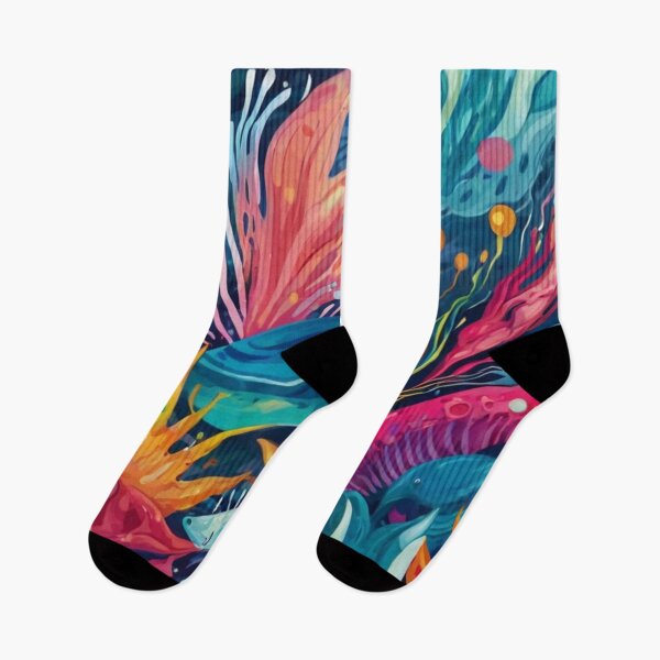 Item preview, Lively Artistic Brush Strokes of the Sea designed and sold by santyj.