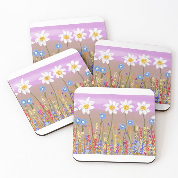 Item preview, Daisies and flower friends designed and sold by Art-by-JKC.