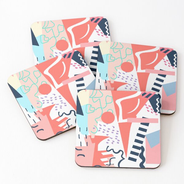 Item preview, Abstract & Colorful Memphis Pattern  designed and sold by Matoo5062.
