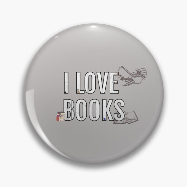 Item preview, I love books designed and sold by CypisDesign.