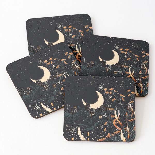 Item preview, Moon in the city designed and sold by ROPATROKOLA.