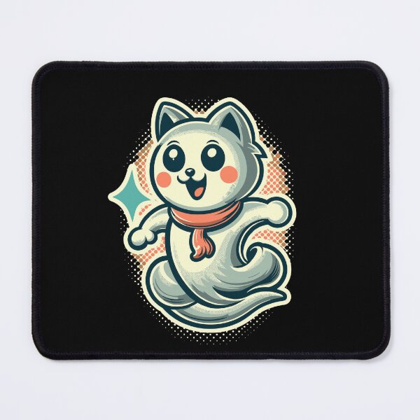 Item preview, Cute Ghost Cat Kawaii Ghost Pet designed and sold by LuminOrb.