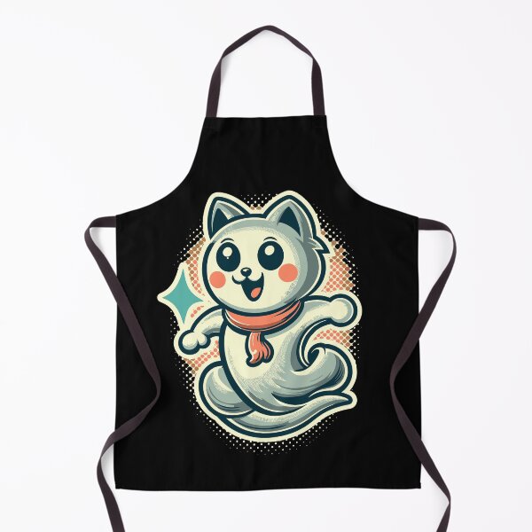 Item preview, Cute Ghost Cat Kawaii Ghost Pet designed and sold by LuminOrb.