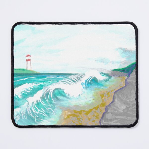 Item preview, Lighthouse Waves designed and sold by HalfMoonWorks.