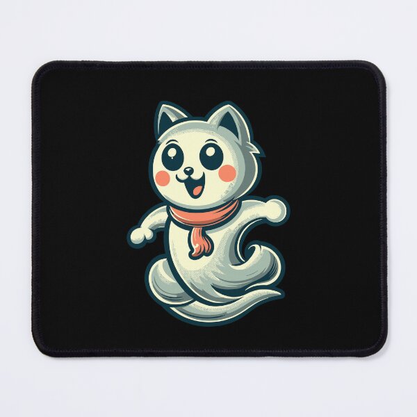 Item preview, Cute Ghost Cat Kawaii Ghost Pet designed and sold by LuminOrb.