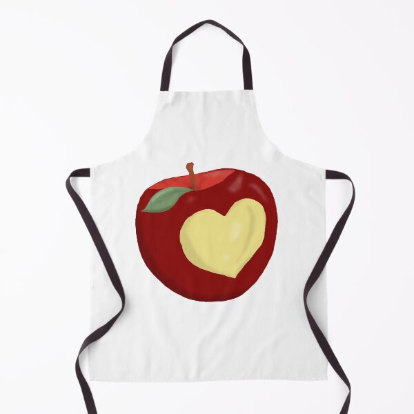 Item preview, heart shaped bitten apple designed and sold by truddyy.