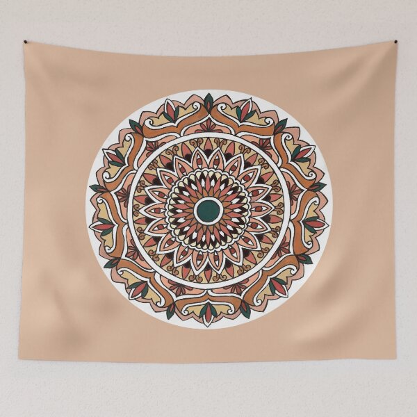 Item preview, Earthy Elegance Mandala designed and sold by papierquarell.