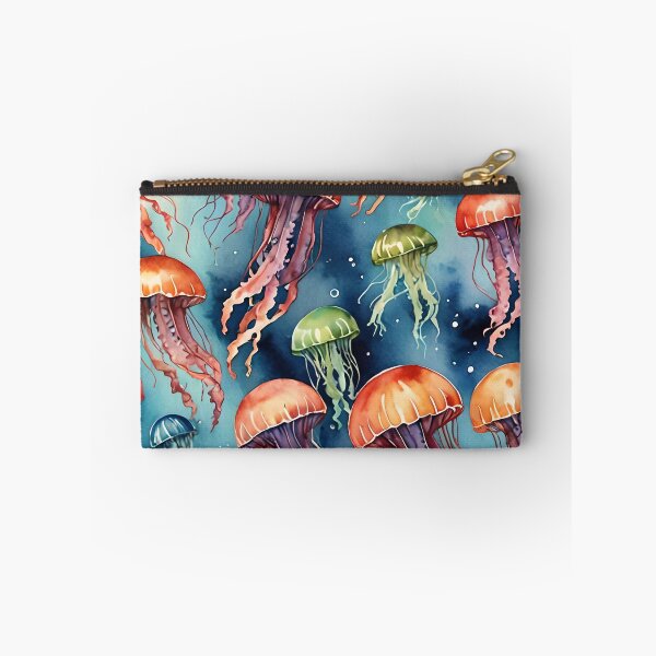 Item preview, Jellyfish in Multicolour @fluidwatercolor  designed and sold by fluidwatercolor.