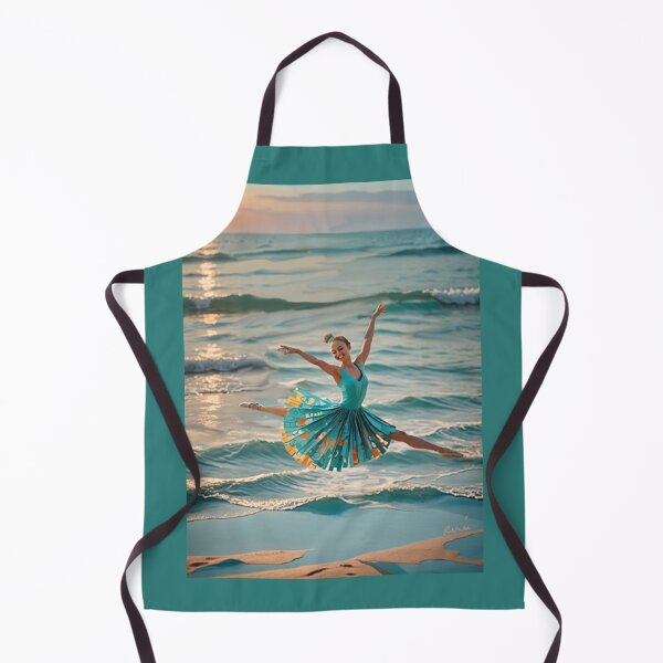 Item preview, Orange Sunset Beach Ballet Jeté designed and sold by IvaRenee.