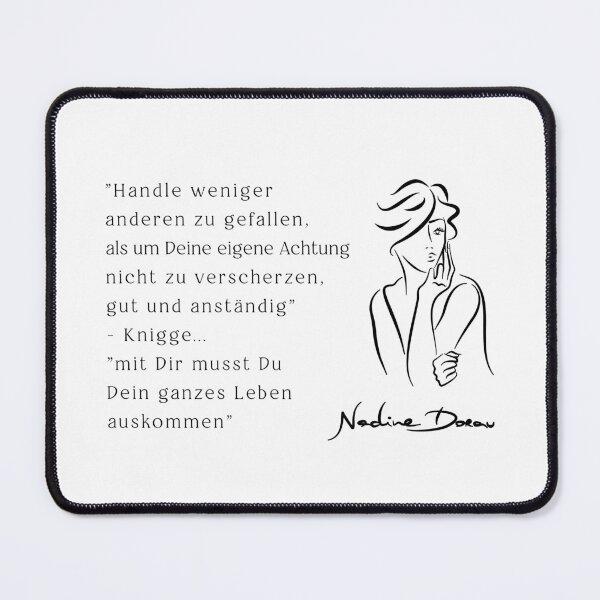Item preview, Nadine Dorau _ Etiquette saying | Quote - 03 "BLACK SERIES" designed and sold by Nadine Dorau.