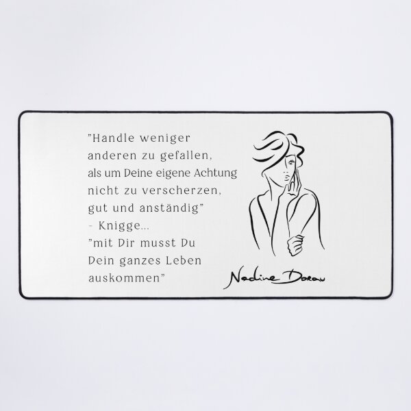 Item preview, Nadine Dorau _ Etiquette saying | Quote - 03 "BLACK SERIES" designed and sold by Nadine Dorau.