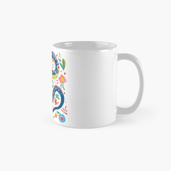 Item preview, Colorful, artistic snake illustration intertwined with vibrant flowers and foliage, depicting a lively and intricate design. designed and sold by primtawan.