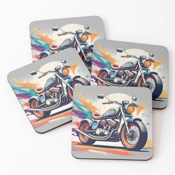 Item preview, Cafe Racer Watercolor designed and sold by TasmaniaWildStudio.