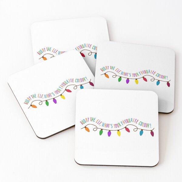 Item preview, Buddy The Elf What's Your Favourite Colour? designed and sold by TheHappyHeretic.