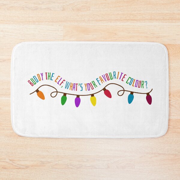 Item preview, Buddy The Elf What's Your Favourite Colour? designed and sold by TheHappyHeretic.