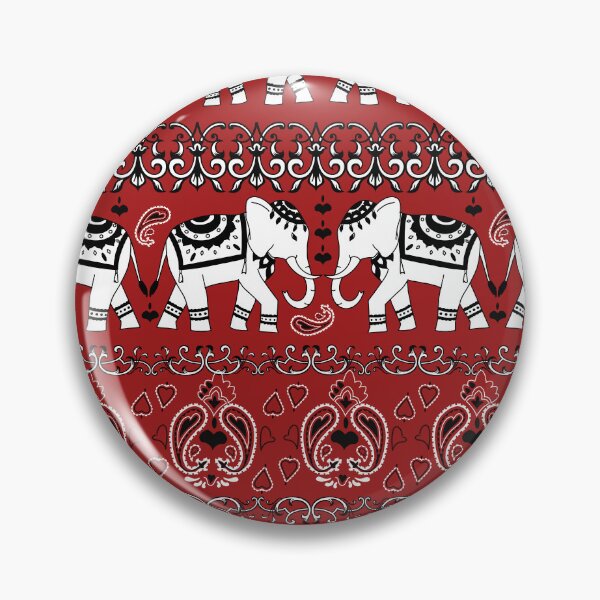 Item preview, Thai elephant pattern  designed and sold by PMSNshop.